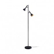 Lucande - Nordwin 2 Golvlampa Black/Gold