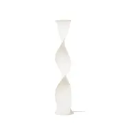 Lucande - Novelle LED-golvlampa, vit, CCT, H 137 cm, Ø 29 cm