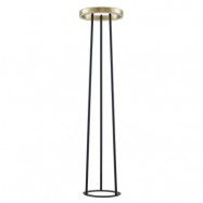 Lucande - Seppe LED Golvlampa Ø30 Brass