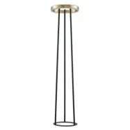 Lucande - Seppe LED Golvlampa Ø30 Brass