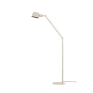 Lucande - Silka golvlampa, 173 cm, beige, justerbar, E27