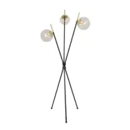 Lucande - Sotiana Golvlampa Black/Brass