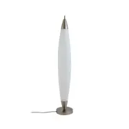 Lucande - Tarell LED Golvlampa H146 Dim. Vit/Nikkel