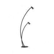 Lucande - Velanoris Golvlampa Black