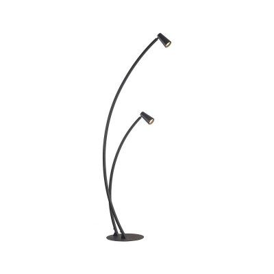Lucande - Velanoris Golvlampa Black