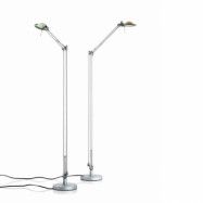Luceplan - Berenice Golvlampa Vit Glas/Alu