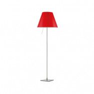 Luceplan Costanza D13 t.i.f. golvlampa primary red