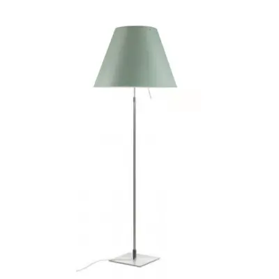Luceplan - Costanza Golvlampa Alu/Comfort Green