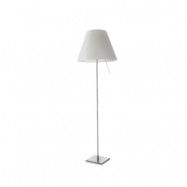 Luceplan - Costanza Golvlampa Alu/Mistic White