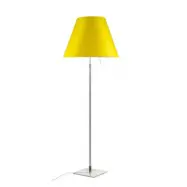 Luceplan - Costanza Golvlampa Alu/Smart Yellow