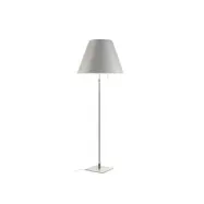 Luceplan - Costanza Golvlampa m/Dimmer Alu/Mistic White