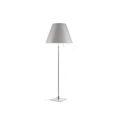 Luceplan - Costanza Golvlampa m/Dimmer Alu/Mistic White