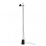Luceplan - Counterbalance Golvlampa Svart