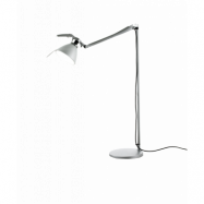 Luceplan - Fortebraccio Golvlampa Vit