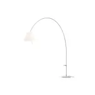 Luceplan - Lady Costanza Golvlampa m/Dimmer Vit/Alu
