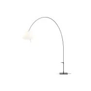 Luceplan - Lady Costanza Golvlampa m/Dimmer Vit/Svart