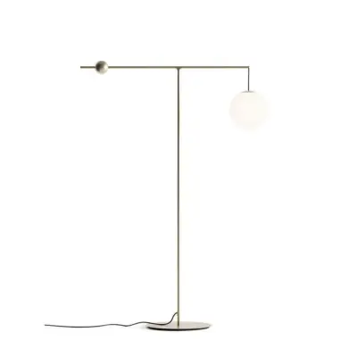 Luceplan - Malamata Golvlampa Brushed Brass