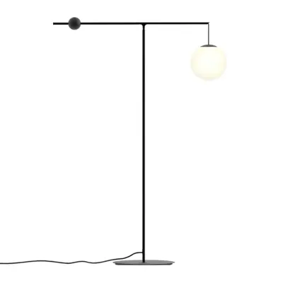 Luceplan - Malamata Golvlampa Matt Black