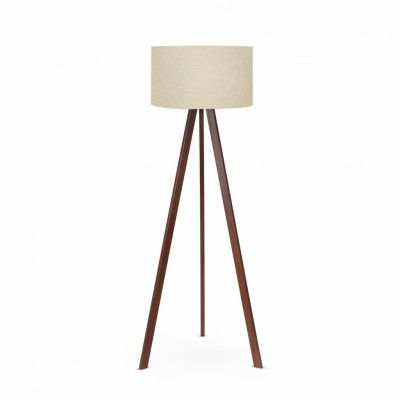 LUMI AYD golvlampa - beige PVC och MDF
