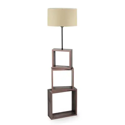 LUMI Civitavecchia golvlampa i trä -780SGN1961