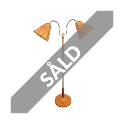 Lumière Classic Golvlampa 2-arm mässing