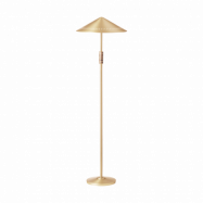 LYFA Governor 405 golvlampa Brass-walnut