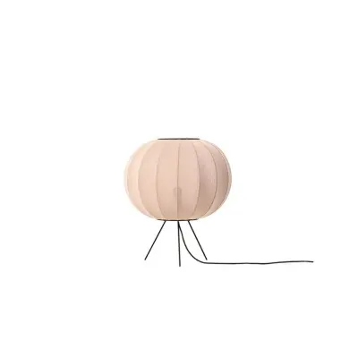 Made By Hand - Knit-Wit 45 Round golvlampa, 58 cm, beige –