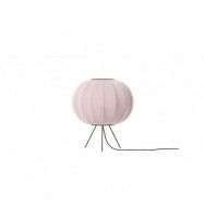 Made By Hand - Knit-Wit 45 Round Golvlampa Låg Light Pink