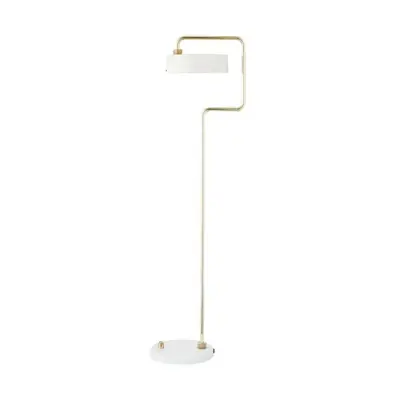 Made By Hand - Petite Machine Golvlampa Oyster White
