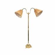 Marie golvlampa 2-arm, mässing