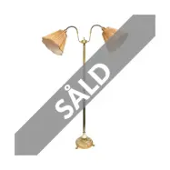 Marie golvlampa 2-arm, mässing