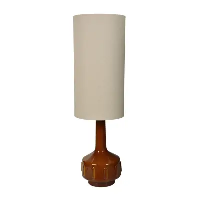 MARKET SET - Jimmy golvlampa brun/beige, höjd 121 cm