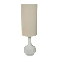 MARKET SET - Jimmy golvlampa vit/beige, höjd 121 cm