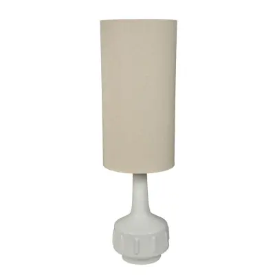 MARKET SET - Jimmy golvlampa vit/beige, höjd 121 cm