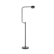 Markslöjd - Hugo LED-golvlampa, svart, järn, höjd 130 cm, dimbar