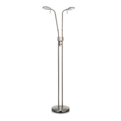 Markslöjd - Hudson Golvlampa 2L Steel
