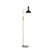 Markslöjd - Larry Golvlampa Black/Brushed Brass