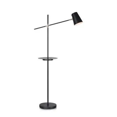 Markslöjd - Linear Golvlampa USB Svart