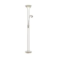 Markslöjd - Modu LED-uplight-golvlampa, beige, järn, LED-läslampa, höjd 180 cm, dimbar -