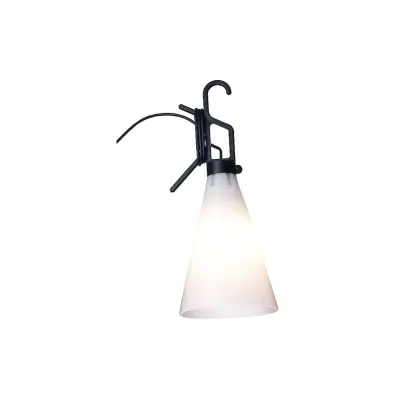 Mayday bord/golvlampa, svart