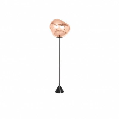 Melt Cone Slim golvlampa koppar LED