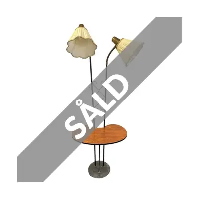 Miracle 2-armad golvlampa med bord