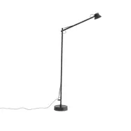 Muuto - Dedicate LED-golvlampa, svart, dimbar, aluminium –