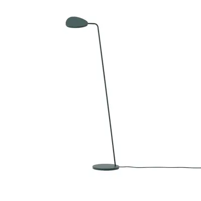 Muuto - Leaf Golvlampa Dark Green