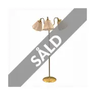 Myles 3-armad golvlampa, mässing