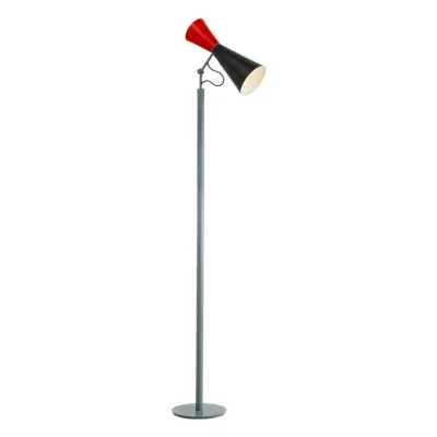 Nemo - Parliament Golvlampa Black/Red Lighting