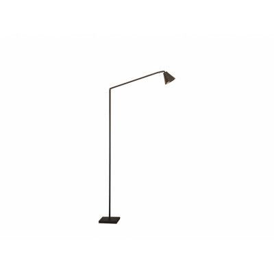 Nemo - Untitled Reading Cone golvlampa, svart/guld Lighting