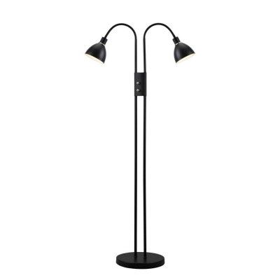 Nordlux - Ray 2-Spot Golvlampa Black