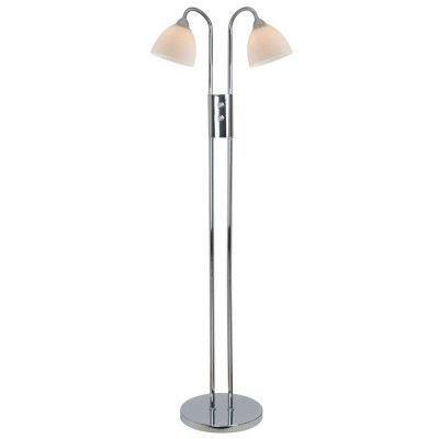 Nordlux - Ray 2-Spot Golvlampa Chrome