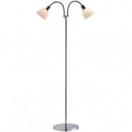Nordlux - Ray Double Golvlampa Chrome